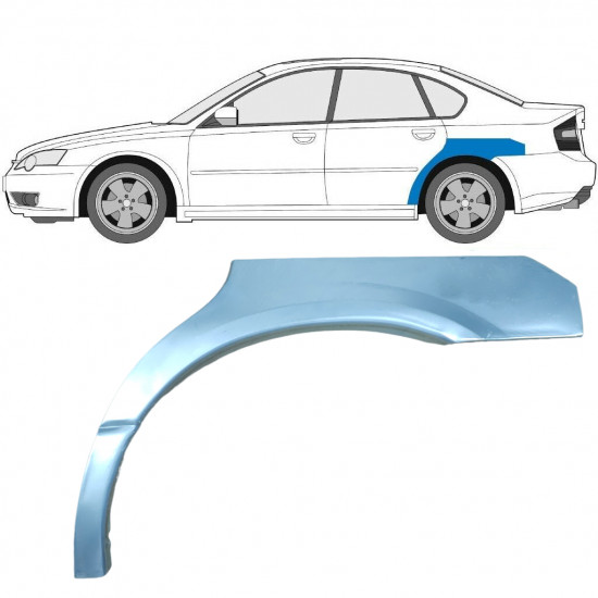 Hátsó sárvédő javító panel hoz Subaru Legacy 1998-2004 / Bal 5603