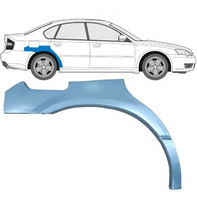 Hátsó sárvédő javító panel hoz Subaru Legacy 1998-2004 / Jobb 5612