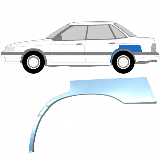 Hátsó sárvédő javító panel hoz Subaru Legacy 1989-1994 / Bal 5137