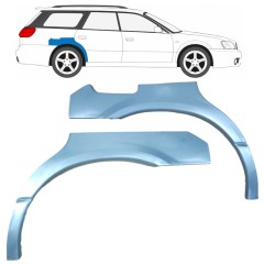 Hátsó sárvédő javító panel hoz Subaru Legacy 1998-2004 / Bal+Jobb / COMBI / SEDAN / Készlet 9189