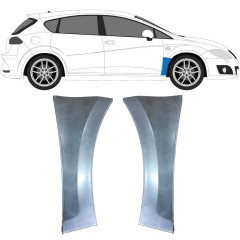Első sárvédő javító panel hoz Seat Leon 2005-2012 / Bal+Jobb / Készlet 9606