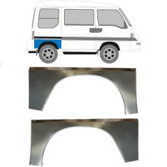 Hátsó sárvédő javító panel hoz Subaru Libero 1983-1998 / Bal+Jobb / Készlet 15051