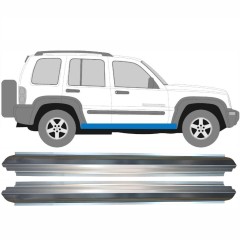 Küszöb javító panel hoz Jeep Liberty 2001-2008 / Bal+Jobb / Készlet 11328