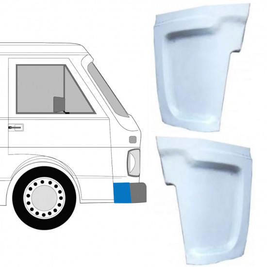 Első sárvédő javító panel hoz Volkswagen LT 1975-1996 / Készlet 11651