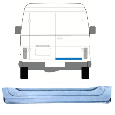 Belső hátsó ajtó javító panel hoz Volkswagen LT 1975-1996 / Jobb 7954