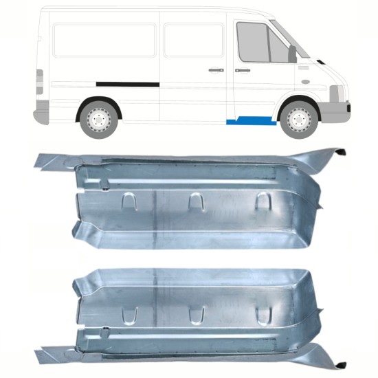 Első lépcső javító panel küszöb résszel hoz Volkswagen LT 1996-2005 / Bal+Jobb 16567