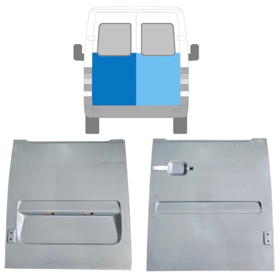 Hátsó ajtó javító panel hoz Volkswagen LT 1996-2005 / Bal+Jobb 16562