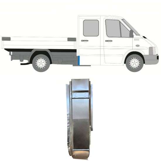Hátsó sarok javító panel hoz Volkswagen LT 1996-2005 / Jobb 16594