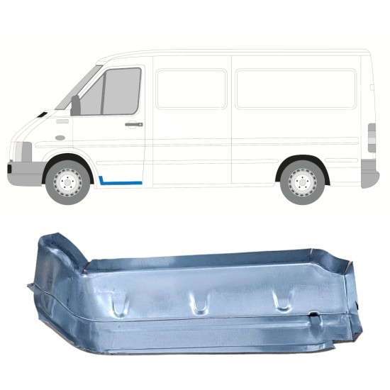 Bal első fellépő lemez hoz Volkswagen LT 1996-2005 / Bal 16605