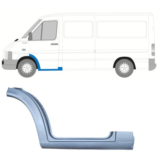 Bal első fellépő lemez hoz Volkswagen LT 1996-2005 / Bal 16546