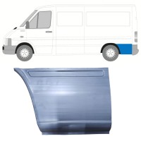 Hátsó sárvédő hátsó rész javító panel hoz Volkswagen LT 1996-2005 / Bal 13608