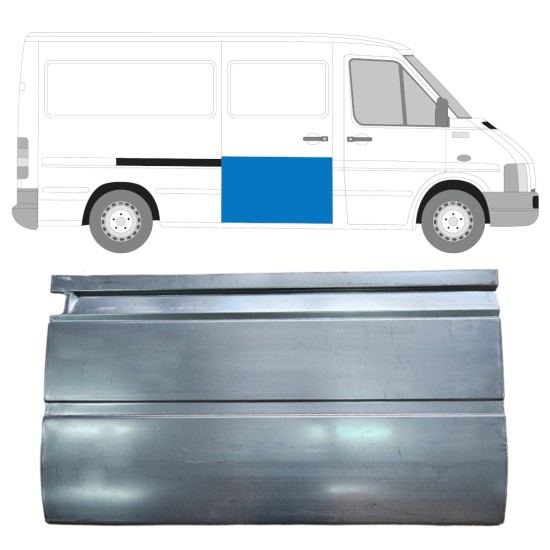 Külső tolóajtó javító panel hoz Volkswagen LT 1996-2005 / Jobb 16596