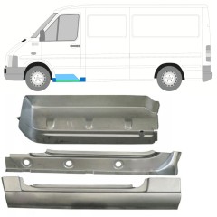 Belső küszöb, sárvédő és első lépcső javító panel hoz Volkswagen LT 1996-2005 / Bal 16572