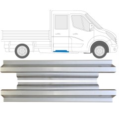 Hátsó küszöb javító panel hoz Renault Master 2010- / Bal+Jobb / Készlet 14571