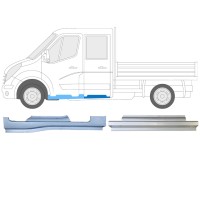 Javító panel készlet hoz Renault Master 2010- / Bal / Duplafülkés / 14912 Javító panel készlet hoz Renault Master 2010- / Bal / Duplafülkés / 14912