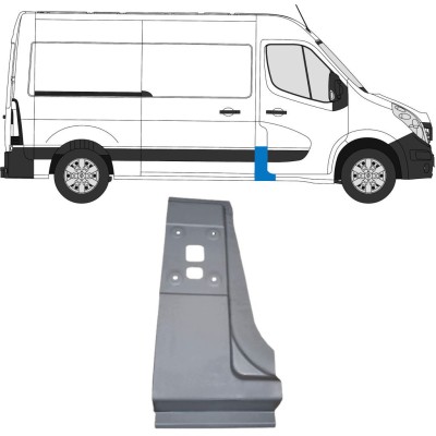 Oszlop javító panel hoz Opel Movano 2010-2021 / Jobb 16918