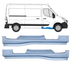 Első ajtó küszöb javító panel hoz Nissan NV400 2010- / Bal+Jobb 15699