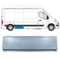 Első rész hátsó sárvédő javító panel hoz Renault Master 2010-2024 / Bal = Jobb (szimmetrikus) 17293