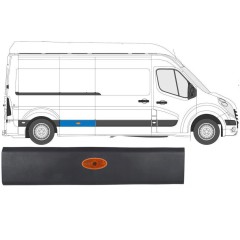 Oldali díszítő elem lámpával hoz Renault Master 2010- / Jobb / Készlet 10548