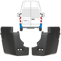 Hátsó lökhárító sarok hoz Renault Master 2010-2024 / Bal+Jobb / Készlet 17238