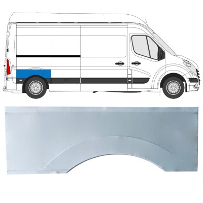 Hátsó sárvédő javító panel hoz Nissan NV400 2010- / Jobb 16824