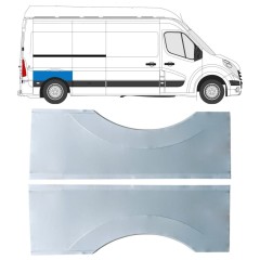 Hátsó sárvédő javító panel hoz Opel Movano 2010-2021 / Bal+Jobb 16823