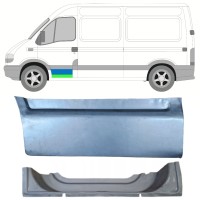 Belső és külső első ajtó javító panel hoz Opel Movano 1998-2010 / Bal 16880