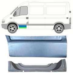 Belső és külső első ajtó javító panel hoz Renault Master 1998-2010 / Bal / Készlet 16875