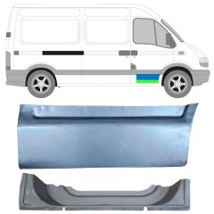 Belső és külső első ajtó javító panel hoz Opel Movano 1998-2010 / Jobb 16878