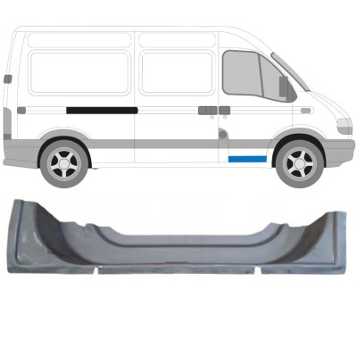 Belső első ajtó javító lemez hoz Opel Movano 1998-2010 / Jobb 16863