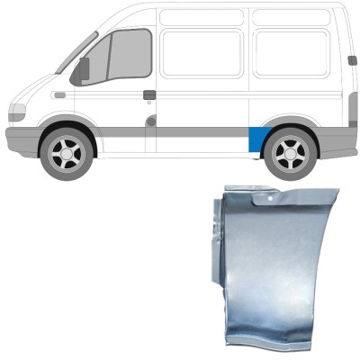 Hátsó sárvédő javító panel hoz Renault Master 1998-2010 / Bal 14876