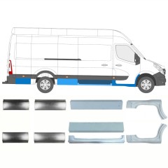 Javító panel készlet hoz Opel Movano 2010-2021 / Bal+Jobb 15287