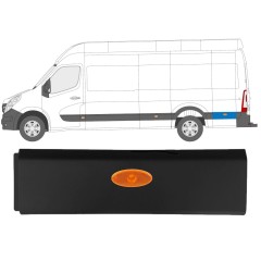 Oldalsó díszítő elem hoz Opel Movano 2010-2021 / Bal / Készlet 13281