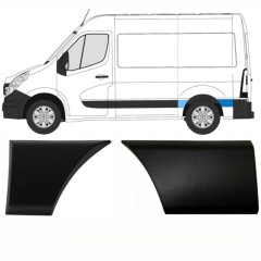 Oldalsó díszítő elemek készlete hoz Opel Movano 2010-2021 / Bal / 13937
