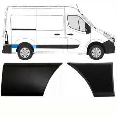 Oldalsó díszítő elemek készlete hoz Renault Master 2010- / Jobb / 8711