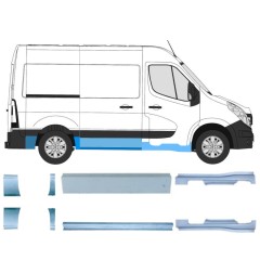 Javító panel készlet hoz Renault Master 2010- / Bal+Jobb / 14925