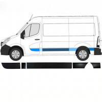 Oldalsó díszítő elemek készlete hoz Renault Master Opel Movano Nv 400 2010- / Bal /  8580