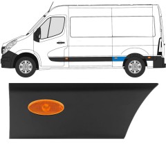 Hátsó sárvédő oldali díszítő elem lámpával hoz Opel Movano 2010-2021 / Bal / Készlet 13295