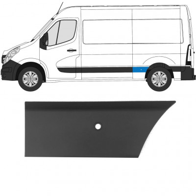 Oldalsó díszítő elem PDC-vel hoz Renault Master 2010- / L2 / Bal 10925