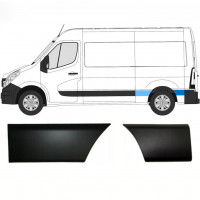 Oldalsó díszítő elemek készlete hoz Renault Master Opel Movano Nv 400 2010- / Bal /  8578