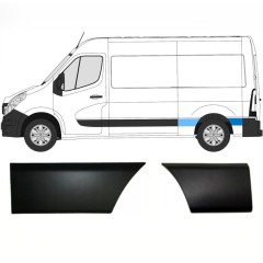 Oldalsó díszítő elemek készlete hoz Opel Movano 2010-2021 / Bal / 13911