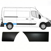 Oldalsó díszítő elemek készlete hoz Renault Master Opel Movano Nv 400 2010- / Jobb /  8577