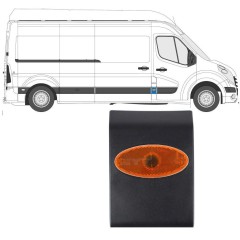 Oldalsó díszítő elem lámpával hoz Renault Master 2010- / Bal = Jobb (szimmetrikus) / Készlet 10552