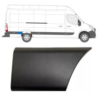 Hátsó sárvédő oldali díszítőelem kerék mögött hoz Opel Movano 2010-2021 / Jobb 16663