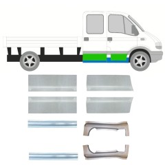 Javító panel készlet hoz Renault Master 1998-2010 / Bal+Jobb / 10260