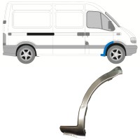 Első sárvédő javító panel hoz Renault Master 1998-2010 / Jobb 15354