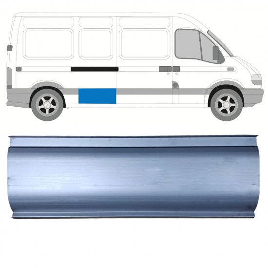 Oldalsó javító panel hoz Renault Master 1998-2010  / Bal = Jobb (szimmetrikus) 11136