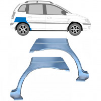 Hátsó sárvédő javító panel hoz Hyundai Matrix 2001-2010 / Bal+Jobb / Készlet 9211