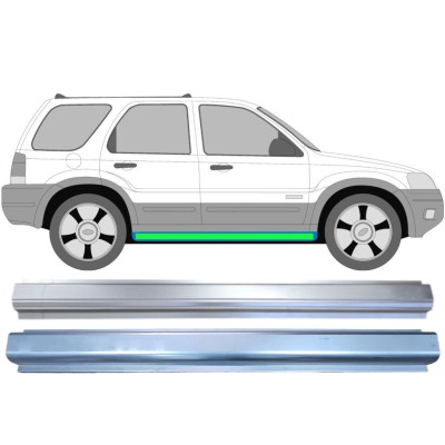 Küszöb és belső küszöb javító panel hoz Ford Maverick 2001-2008 / Bal = Jobb (szimmetrikus) / Készlet 14855