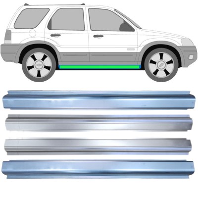Küszöb és belső küszöb javító panel hoz Ford Maverick 2001-2008 / Bal+Jobb / Készlet 14856